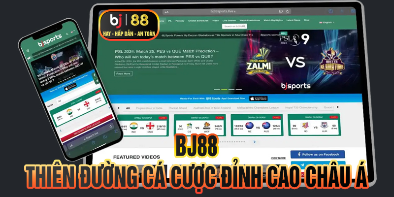 BJ88 – Thiên đường cá cược đỉnh cao châu Á