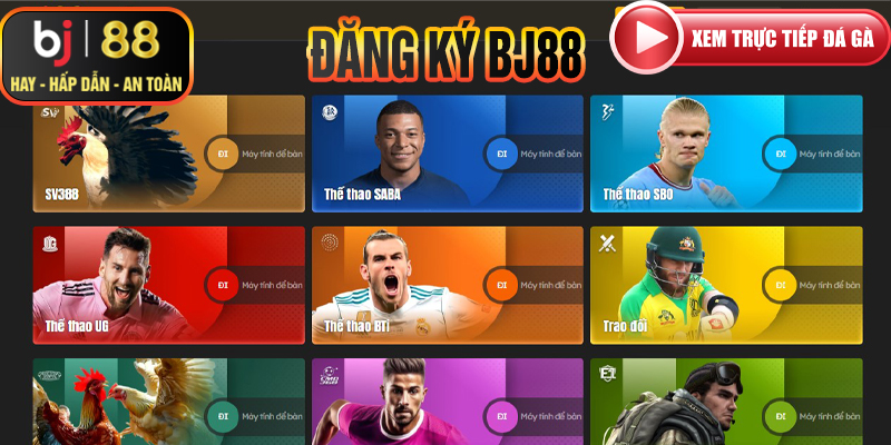 Hướng dẫn đăng ký bj88